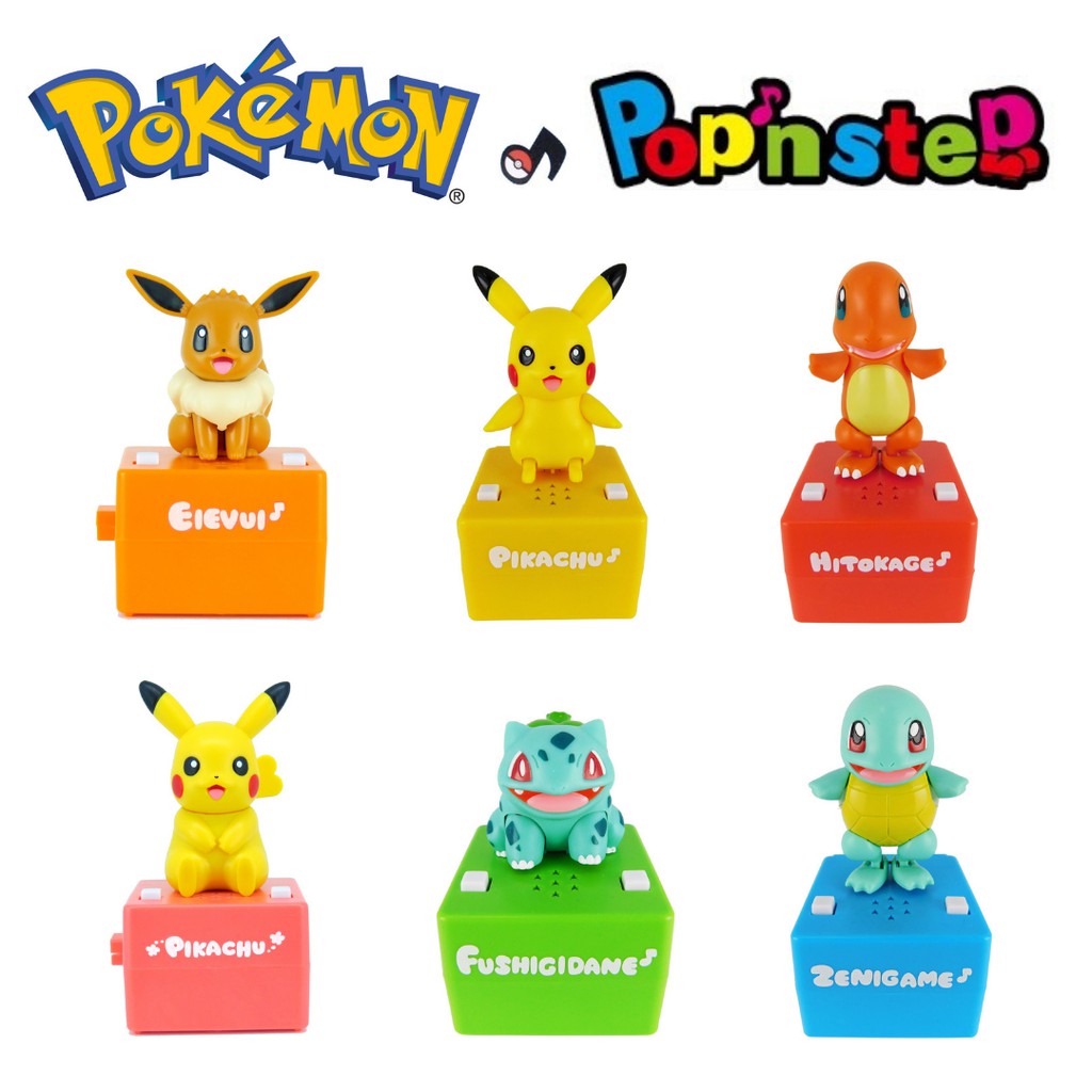 TAKARA TOMY NEW from Japan Zenigame Details about / Pokemon Pop/'n Step Pokemon Squirtle