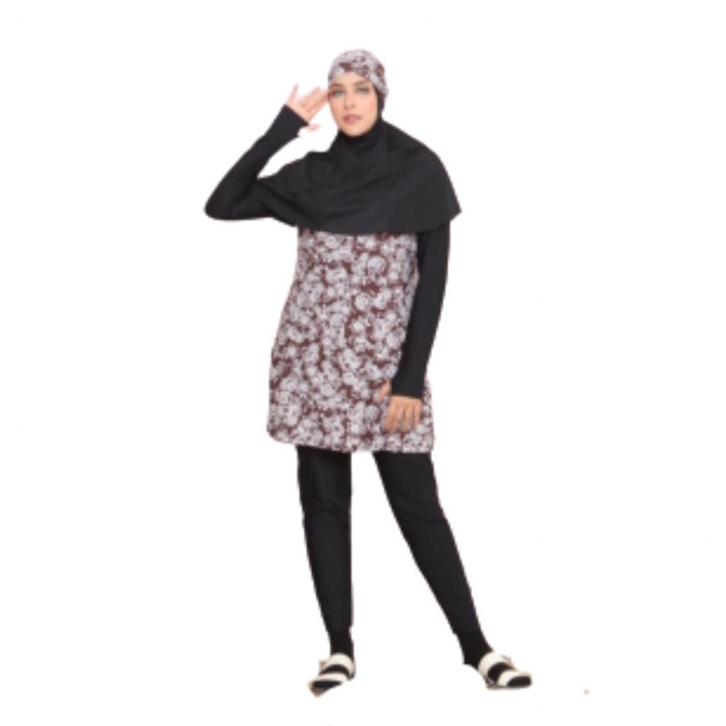 BAJU RENANG  MUSLIMAH  LOOSE SWIMMINGSUIT HIJAB  BAJU 