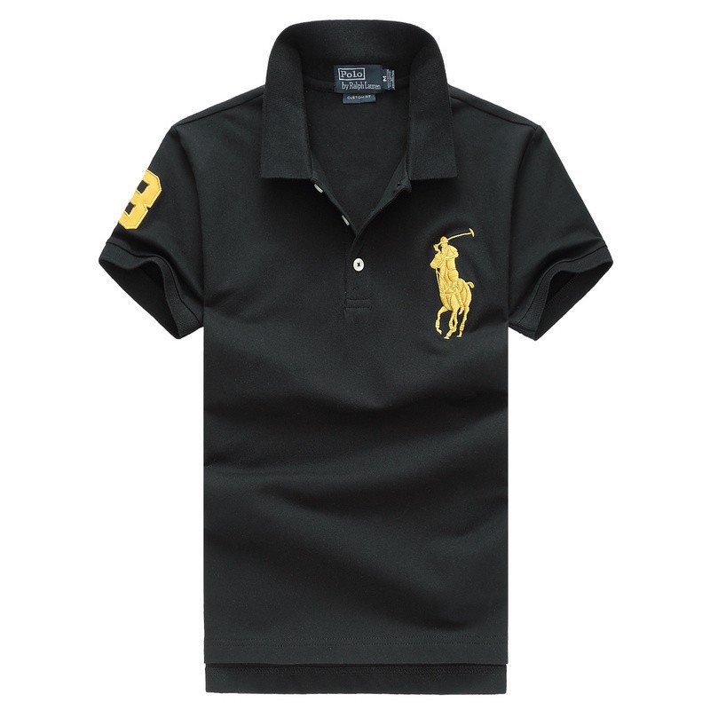 black and gold ralph lauren shirt