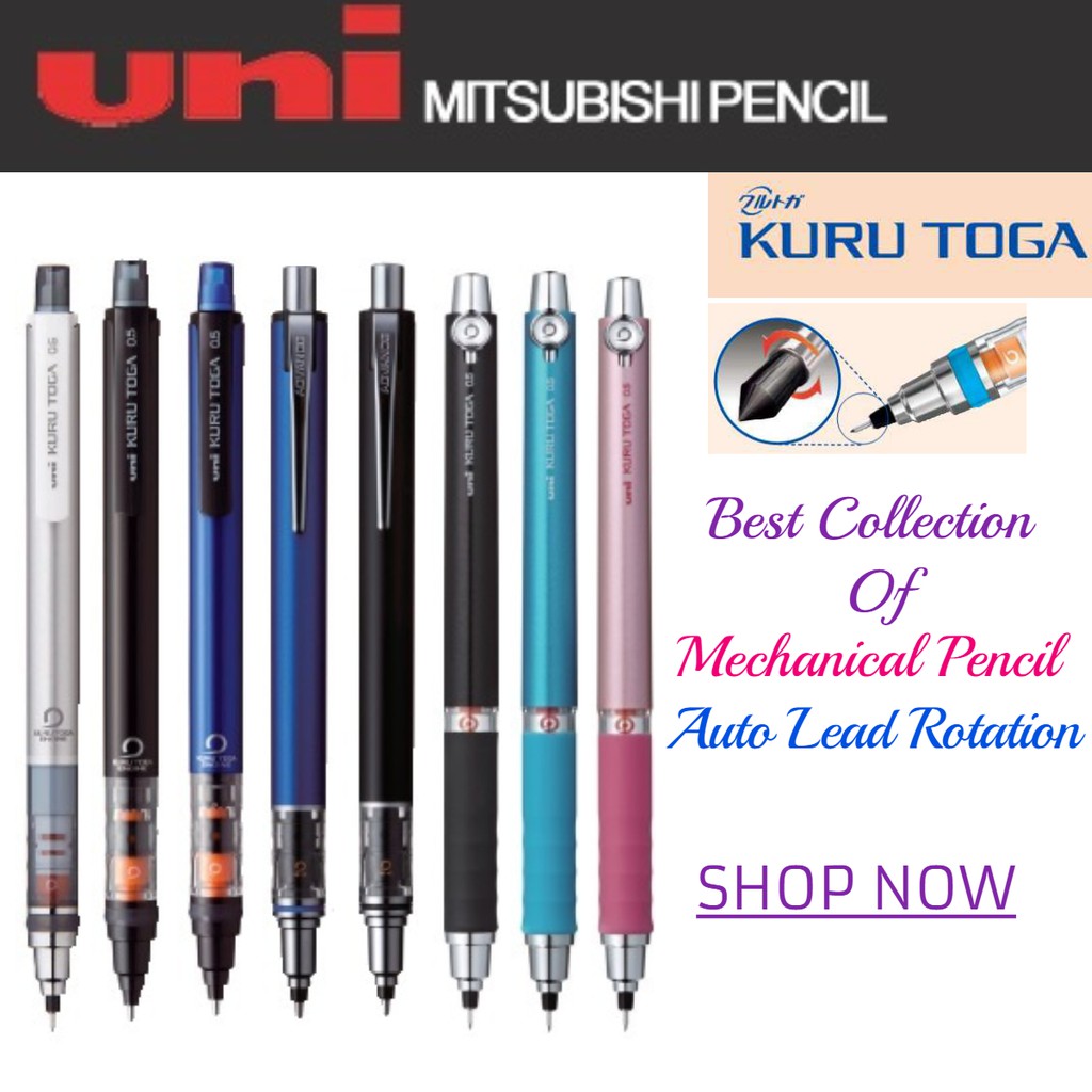 mechanical pencil rotating lead