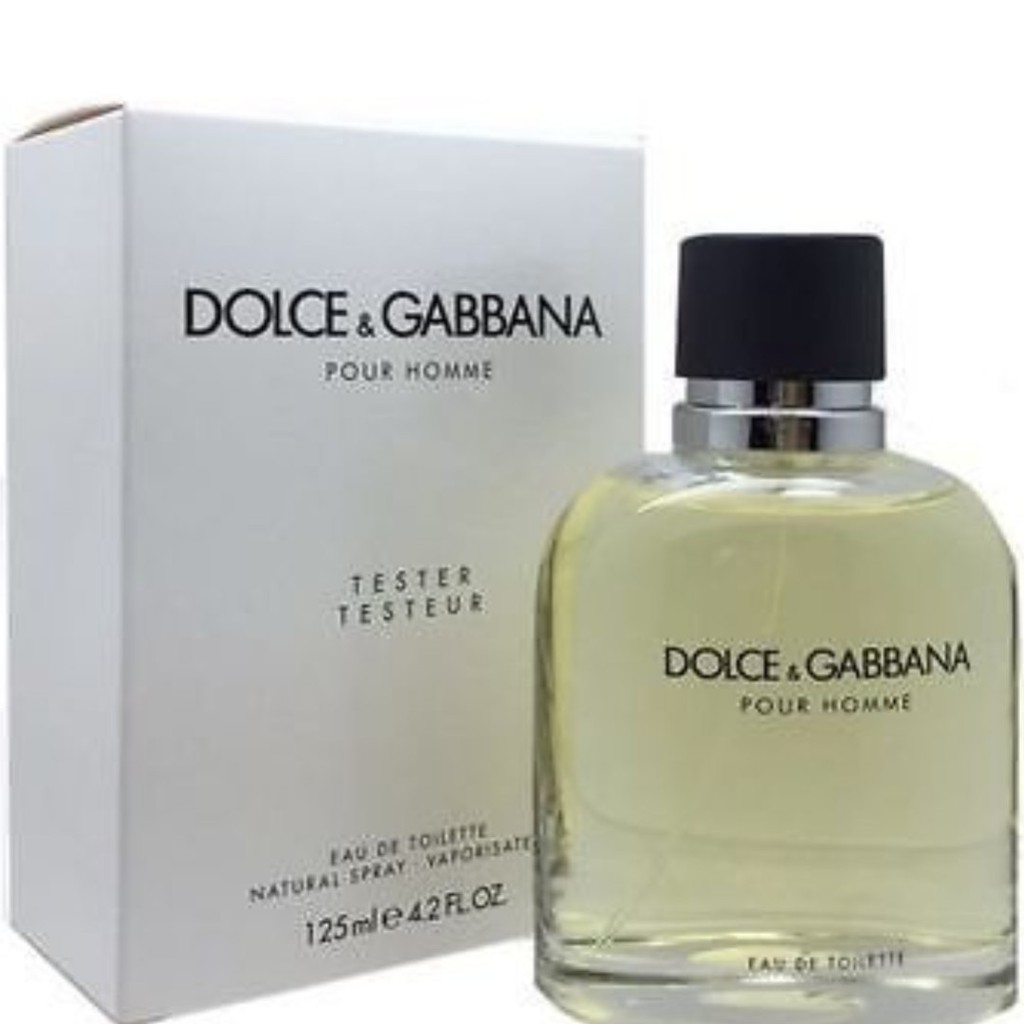 dolce gabbana pour homme tester