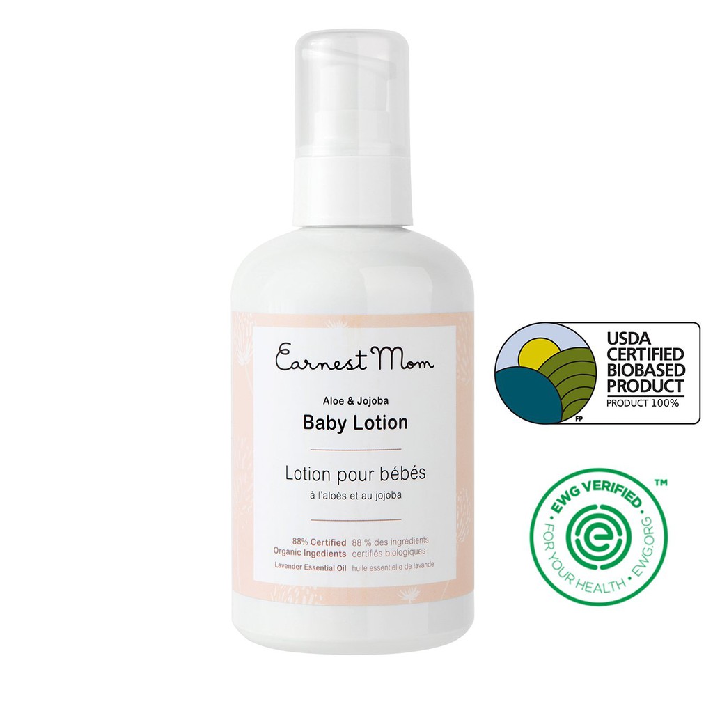 earnest mom baby lotion