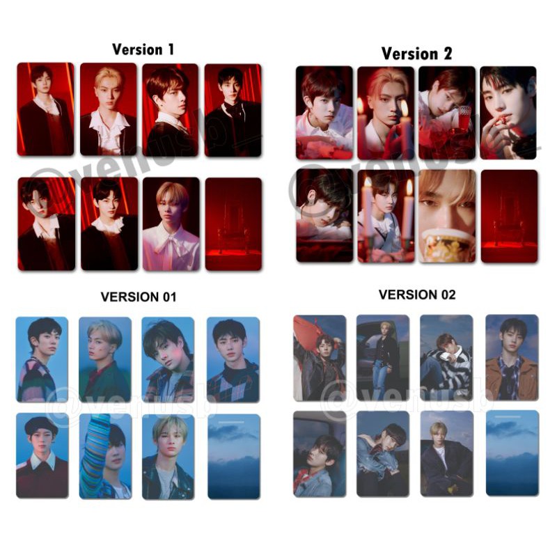 Enhypen Border Day One Concept Photocard 2 Side Lamination Shopee Singapore