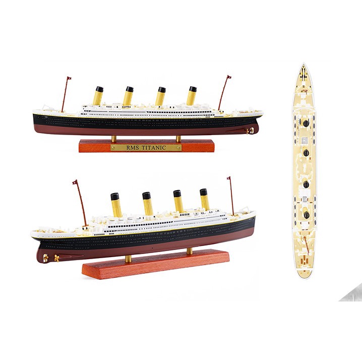 Collectiable  R.M.S TITANIC 1:1250 Cruise Ship Model Atlas Diecast Boat Toys ZXD 