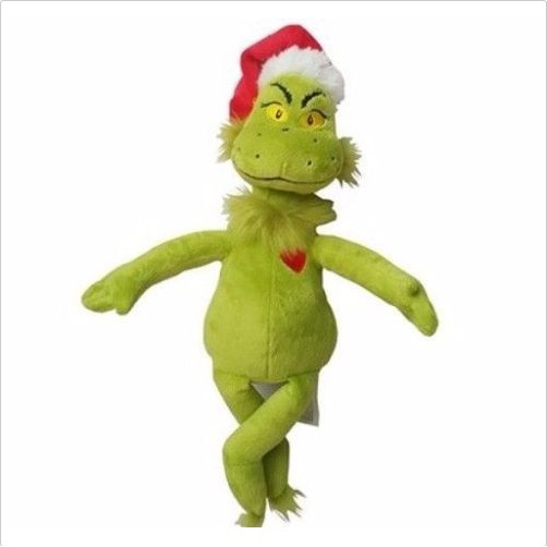 the grinch stuffed toy