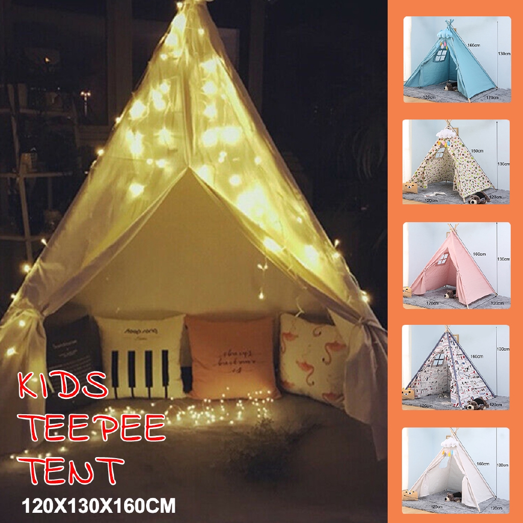 play teepee with lights