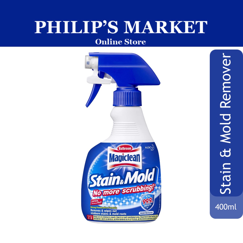 Magiclean Bathroom Stain and Mold Remover 400ml Shopee Singapore