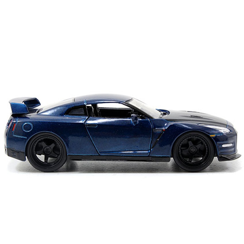 Jada 1 32 Fast Furious Brian S Nissan Gtr Gt R R35 2009 Blue Diecast Movie Car Shopee Singapore