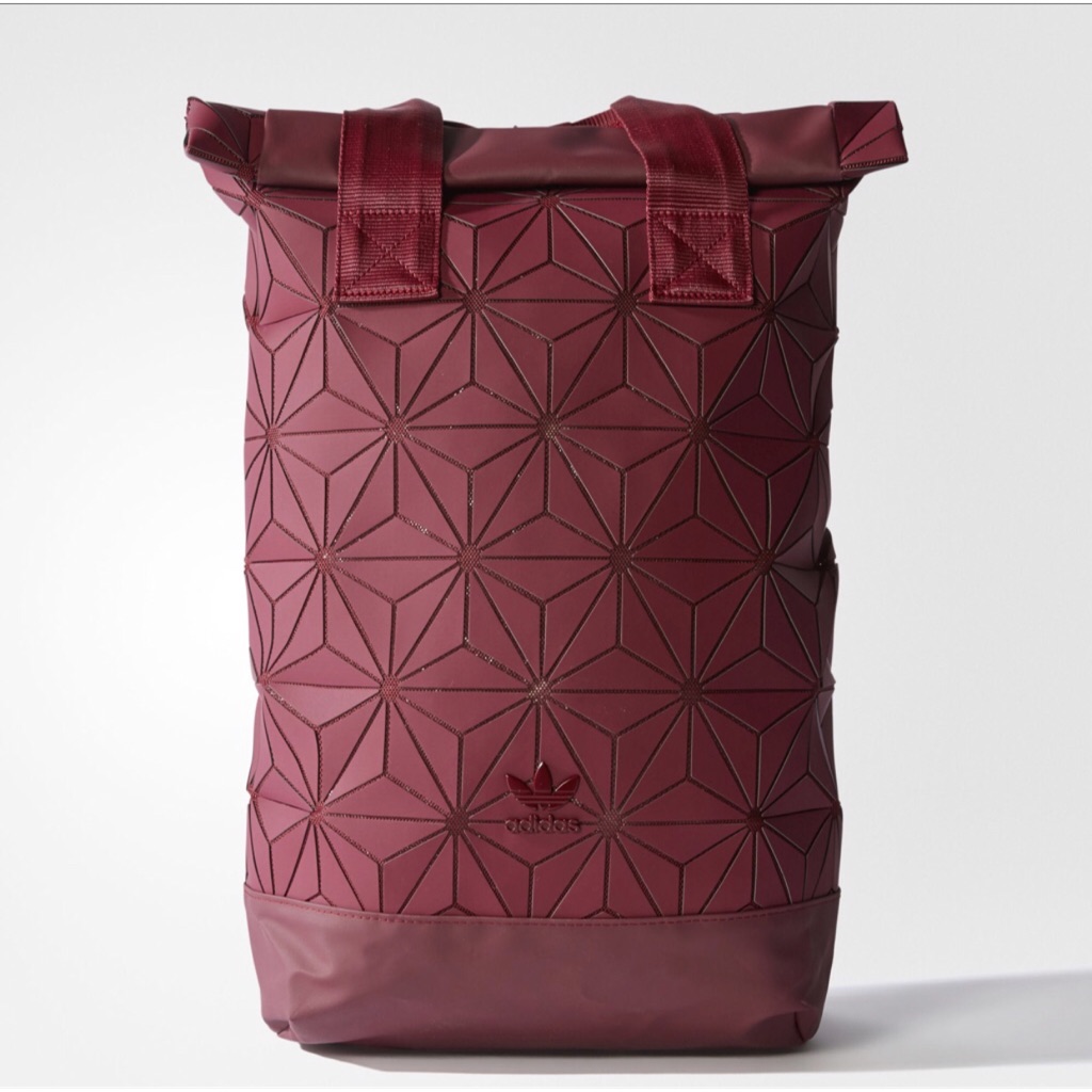 burgundy adidas bag