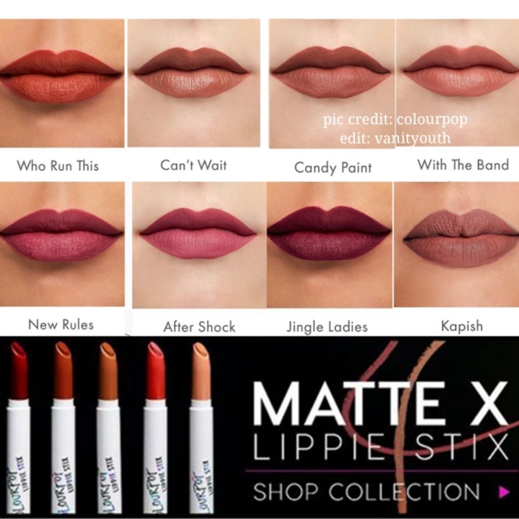 colourpop lippie stix