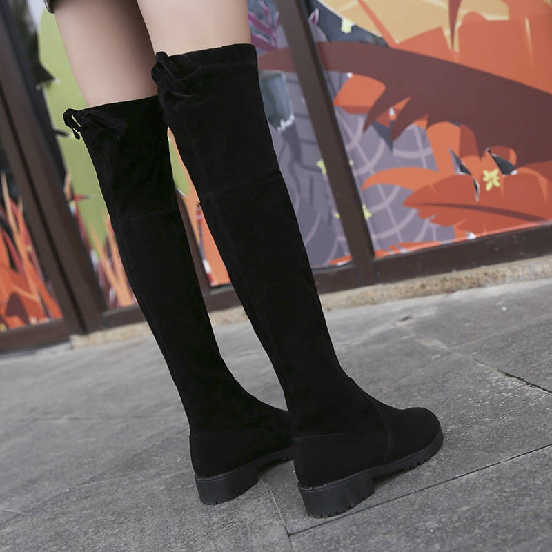 over the knee boots women over the knee high boots long boots flat ...