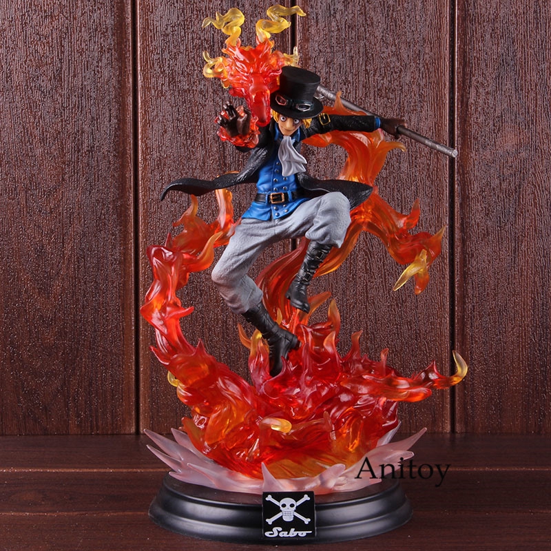 One Piece Sabo Motion Ability Statue Portrait Of Pirates Action Figure P O P Xl Pvc Model Toy Shopee Singapore