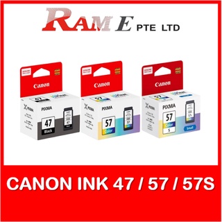[ORIGINAL] Canon PG-47 PG47 PG 47 / CL-57 CL57 CL 57 / CL-57s CL57s CL 57s Ink Cartridge