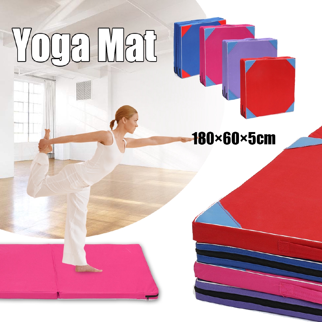 Gymnastics Folding Mat Tumbling Gym Fitness Yoga Exercise Judo