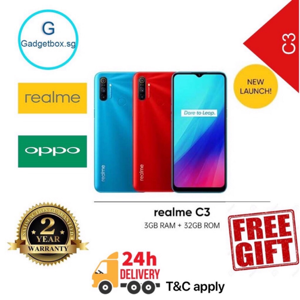 Чем отличается oppo realme c3 от realme c3