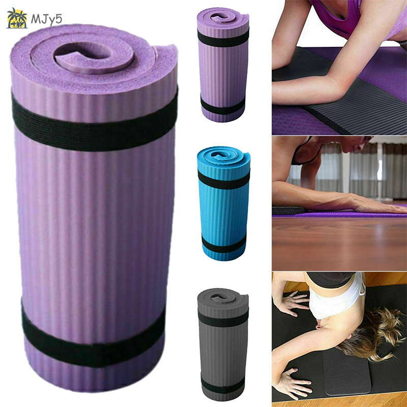 Mjy5 Yoga Pilates Mat Thick Exercise Gym Non Slip Workout