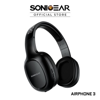 SonicGear AirPhone 3 Headphones With Mic For Smartphones and Tablets | Bluetooth 4.0