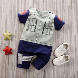 Baby Romper One Piece Clothes Set Boy Costume Baju  Bayi  