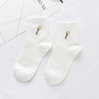 Shop Malaysia Malaysia Ready Stock Women Cute Socks Sailor Sweet Stokin Cartoon Ankle Sock Medium Stocking Korean Stoking 襪子女袜子女潮 Shopee Singapore