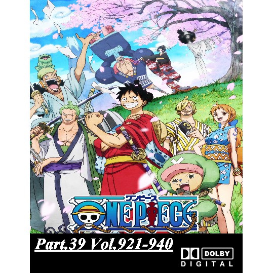 Anime One Piece Part 39 Episode 921 940 Shopee Singapore