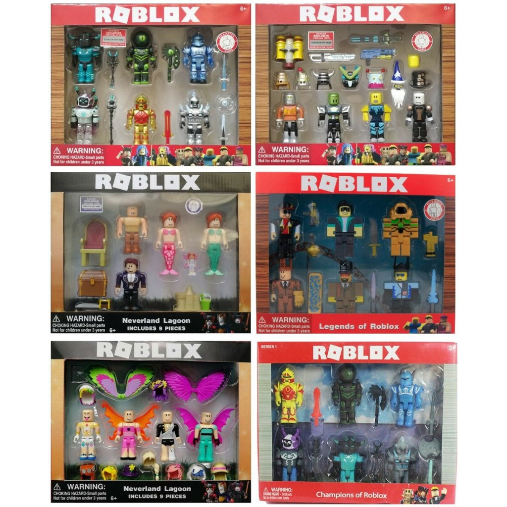 Roblox Game Figma Oyuncak Champion Robot Mermaid Playset Mini Action Figure Toy Shopee Singapore - roblox toys in singapore