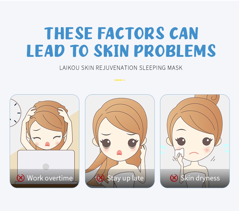 Laikou Skin Rejuvenation Sleeping Mask 3Gm C19219547Af21D19E2Caf1F0840F6638