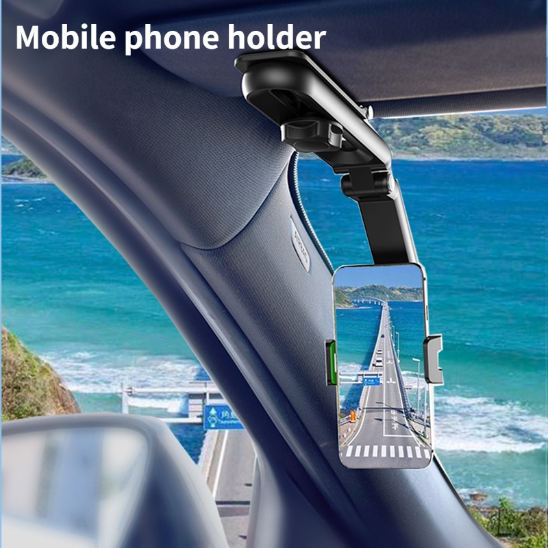 Multifunctional Car Sun Visor Mobile Phone Holder / 360 ° Rotatable  Universal Car Smartphone Stand / In Car Cellphone Mount for Sun Visor, Rearview  Mirror, Dashboard | Shopee Singapore