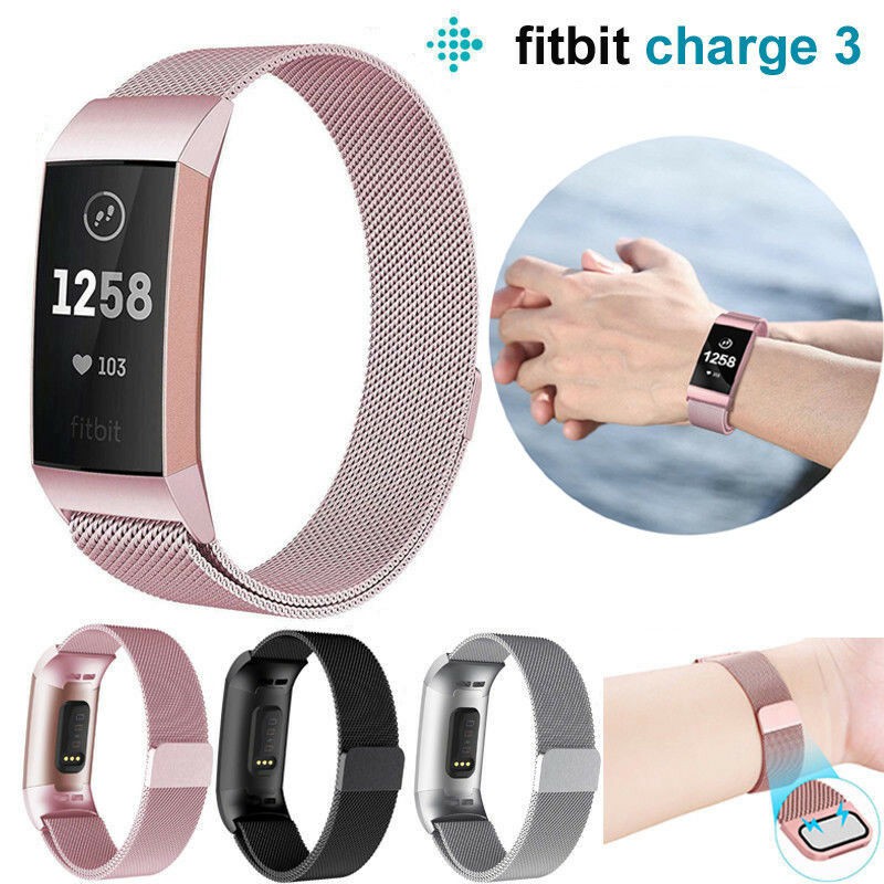 For Fitbit Charge 3 Strap Replacement 