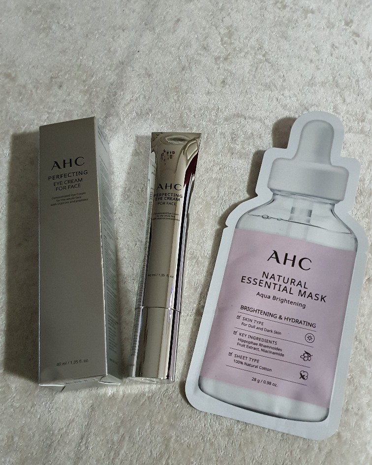 ahc perfecting eye cream for face