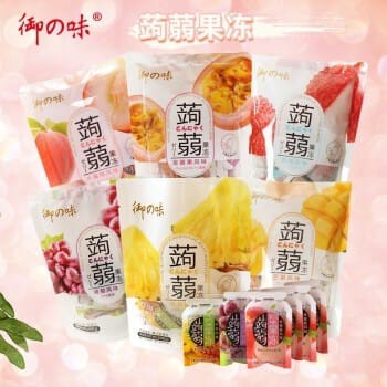 🔥Ready Stock🔥 YuZhiWei Konjac Jelly Low calories healthy snacks 200g ...