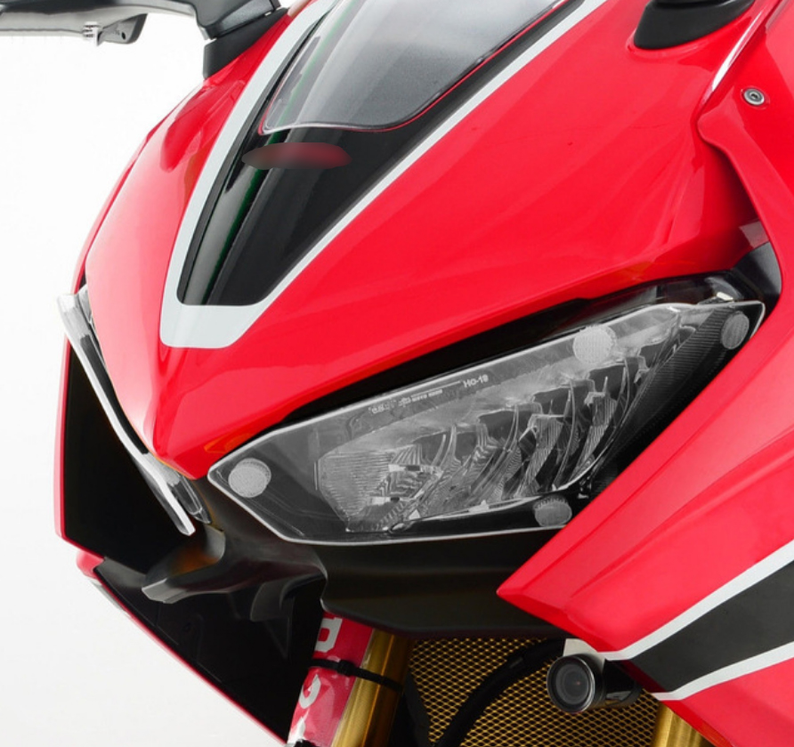 REALZION for Honda CBR1000RR 2017 2018 Motorcycle Front Headlight Cover Screen Light Protection Lens Protector CBR100 100RR CBR 1000 RR
