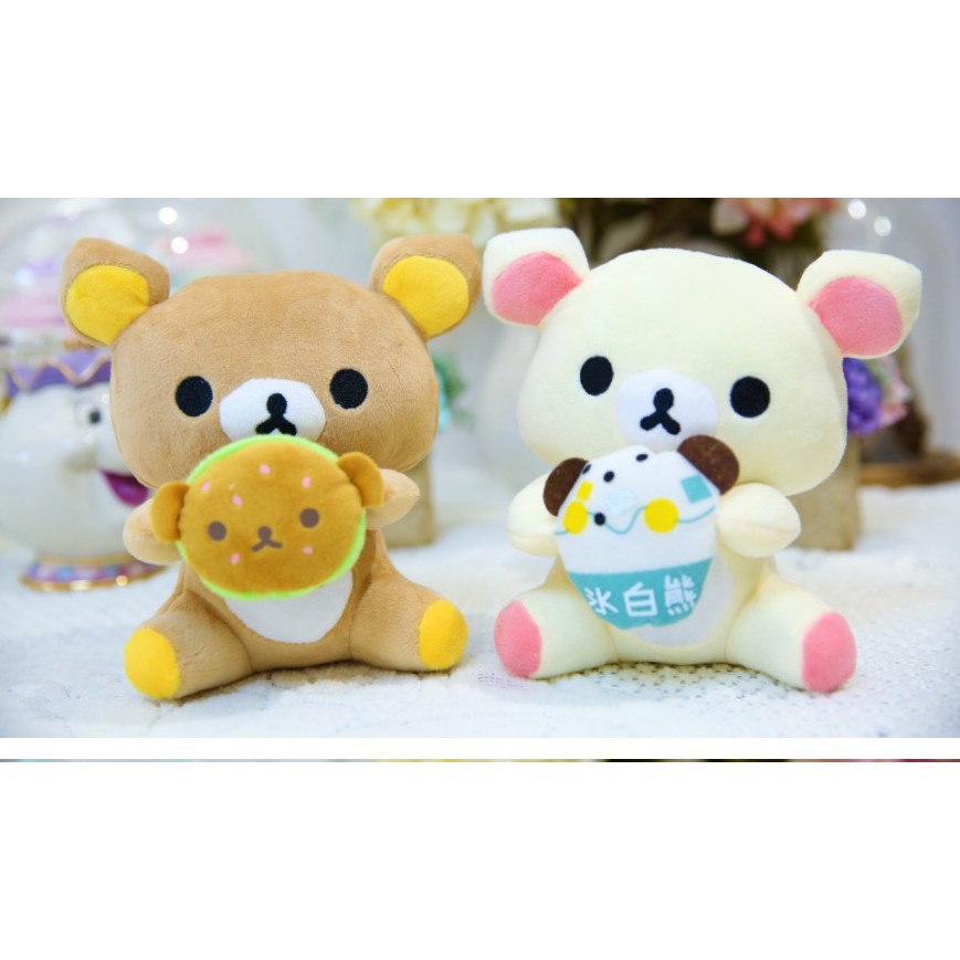 rilakkuma burger plush
