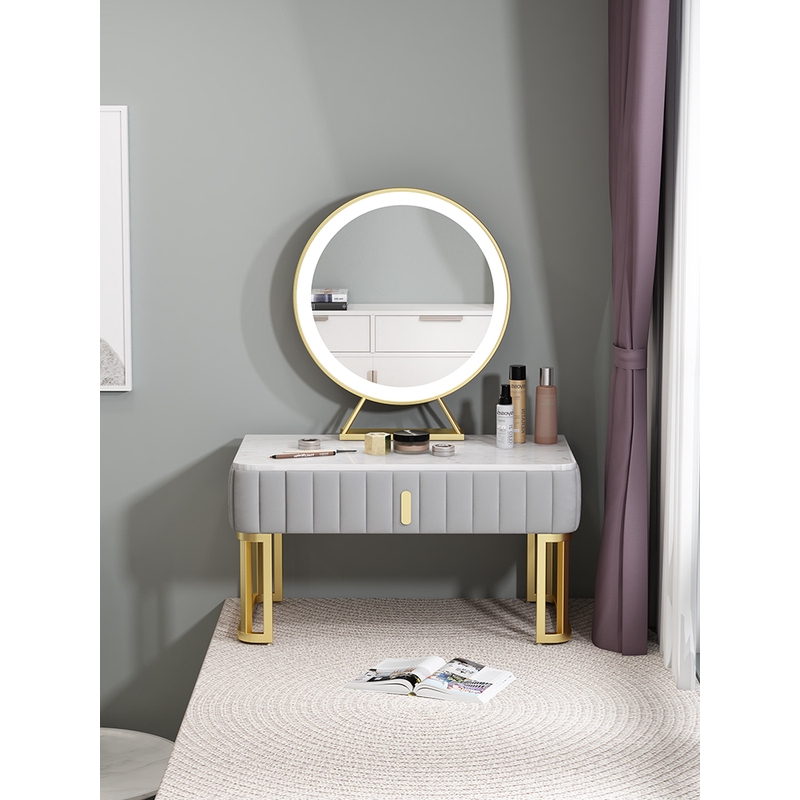 Bay window dressing table mini dresser dressing table Nordic bedroom