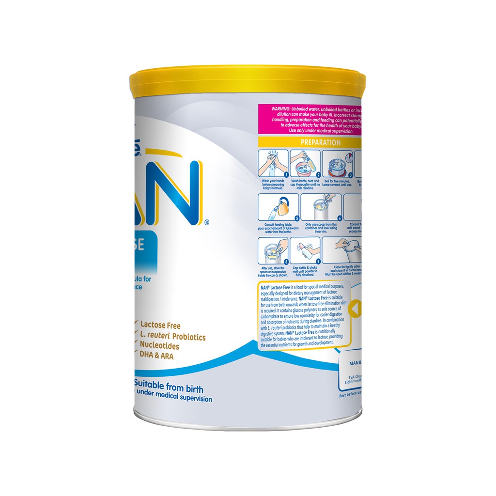 Nestle Nan Lactose Free 400g Shopee Singapore