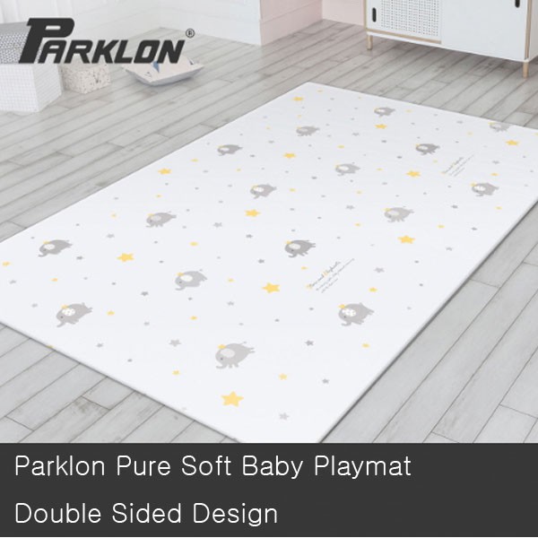 Parklon Elephant Star Playmat Soft Mat Double Sided Design Made