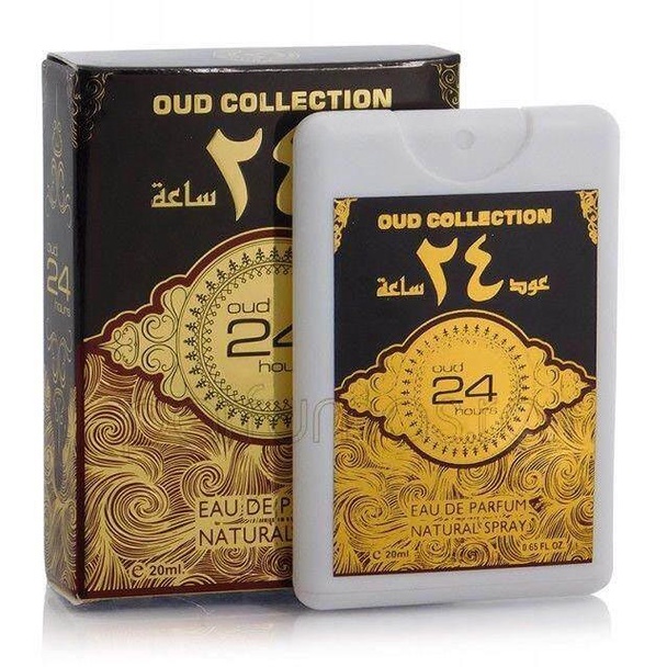 Oud 24 Hours Eau De Parfum Arab Dubai Scent Fragrance Pocket Spray 20ml Shopee Singapore