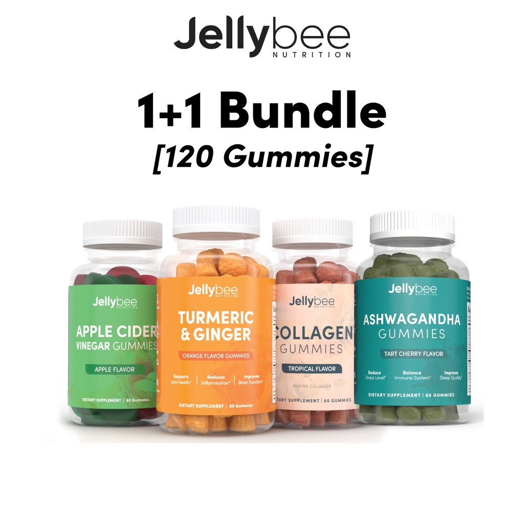 [1+1 Combo] [Jellybee] Apple Cider Vinegar Collagen Ginger