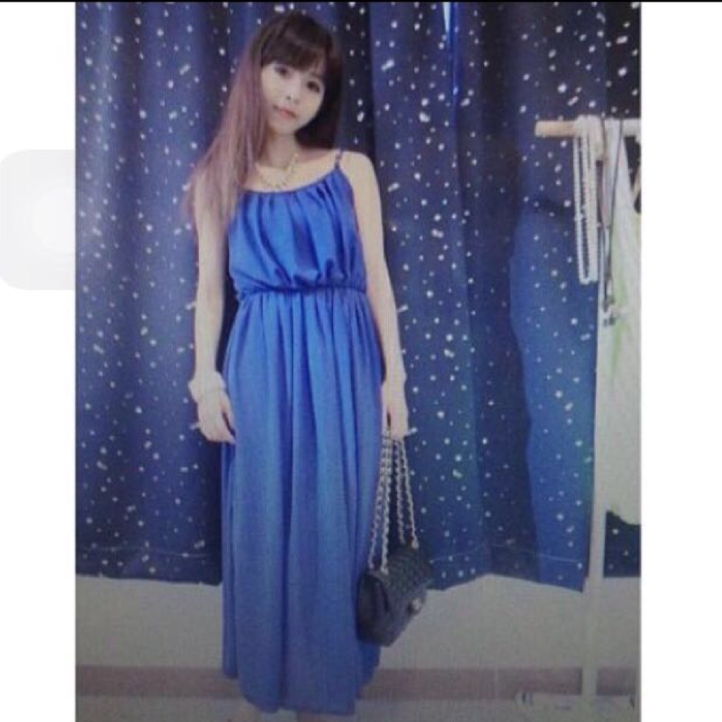 blue maxi
