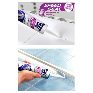 Selleys Wet Area Speed Seal Silicone Clear 75g - Mould Resistant ...