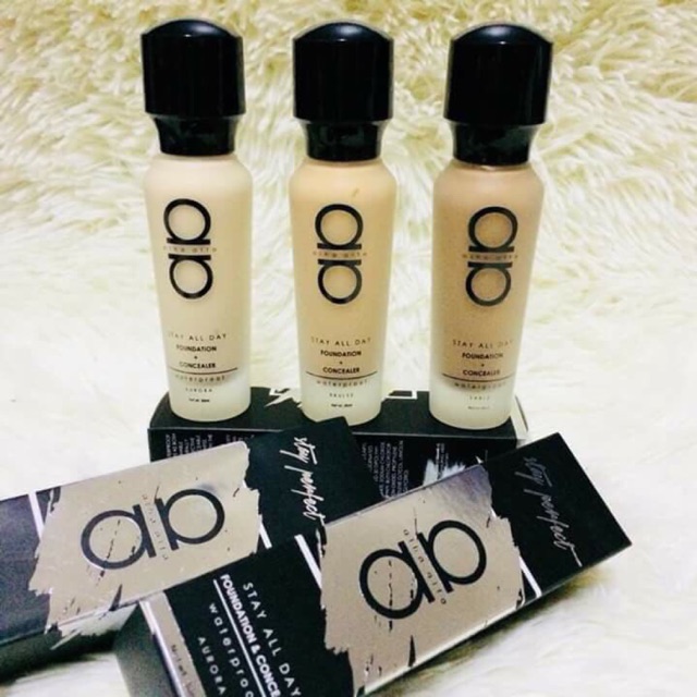 Alha Alfa Waterproof Foundation Concealer Shopee Singapore