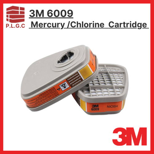 3M 6009S Mercury Vapor / Chlorine Cartridge ( Use for 6000 series 3M