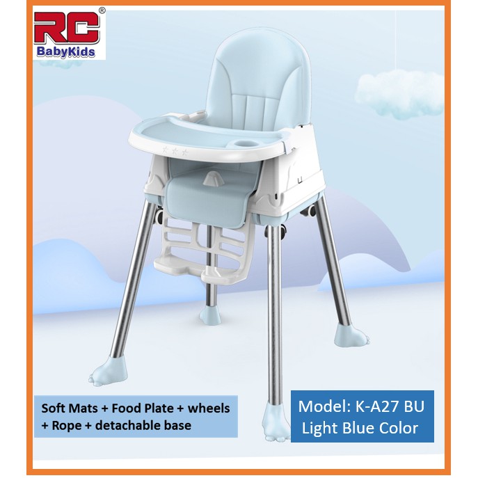 high chair with detachable seat