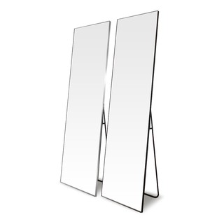 (JIJI.SG)  JAMIE Standing Mirror - Foldable / Full length mirror / Classic / Tall mirror/ (SG)