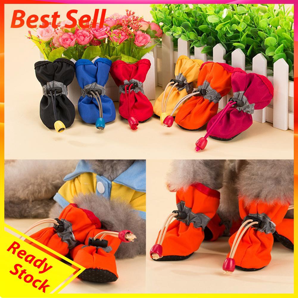 Dog Gowind7 Shoes Pet Cat AntiSlip Shoes Booties Rain Protective Boots