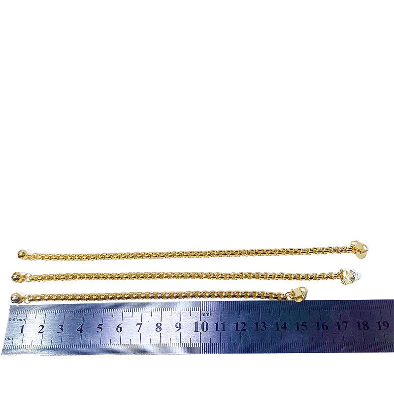 Image of jewellery emas cop 916 gold bracelet kids bracelet emas korea bracelet gold plated bracelet 916 gold bracelet #8
