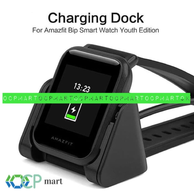 Portable Spare Charger Dock For Xiaomi Huami Amazfit Bip Lite Youth Shopee Singapore