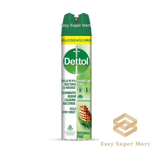 [ Bundle of 2] Dettol Disinfectant Spray Original Pine, 225ml Shopee