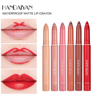 HANDAIYAN Matte Lipliner Pencil Lip Makeup Lipstick Waterproof Lipliner Lady Cosmetics