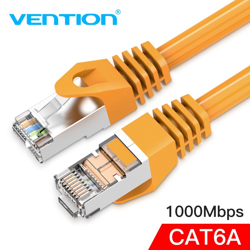 Vention Cat6A Cable RJ45 CAT6A Lan Cable For Computer Router Shopee Singapore