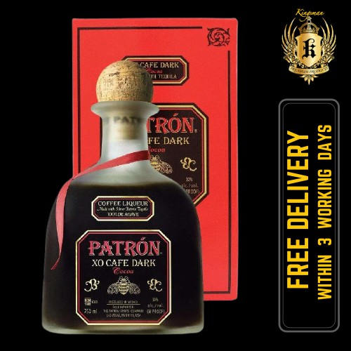 Patron XO Cafe Dark Cocoa Tequila 75cl (with box) Shopee Singapore